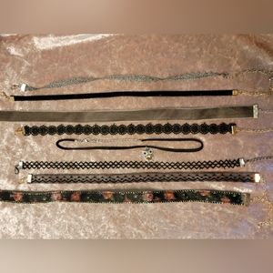 Assorted Choker Necklaces